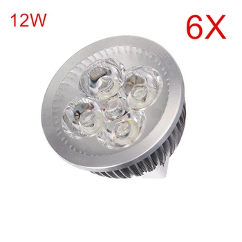 6Pcs Super Power Spotlight LED lamp DC12V MR16 LED Bulb light 12W High Luminous Spotlight Ceiling Candel light Free shipping
6Pcs Super Power Spotlight LED lamp DC12V MR16 LED Bulb light 12W High Luminous Spotlight Ceiling Candel light Free shipping