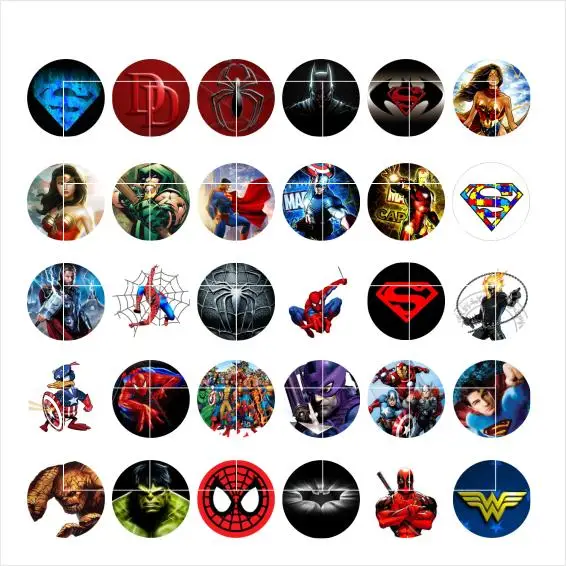 Superheroes snap button jewelry charm popper for bracelet 30pcs / lot GL036
Superheroes snap button jewelry charm popper for bracelet 30pcs / lot GL036
