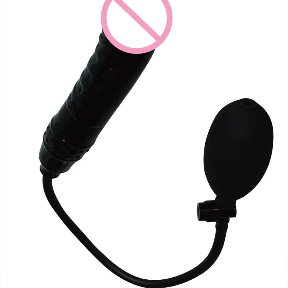 Sex Toys For Women Men Anal Dilator Adult Products Silicone Expandable Butt Plug Backyard Massager Inflatable Anal Plug