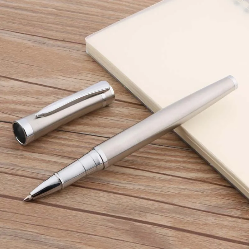 Шариковая ручка baoer из нержавеющей стали 3035|rollerball pen|stainless steel penstainless pen |