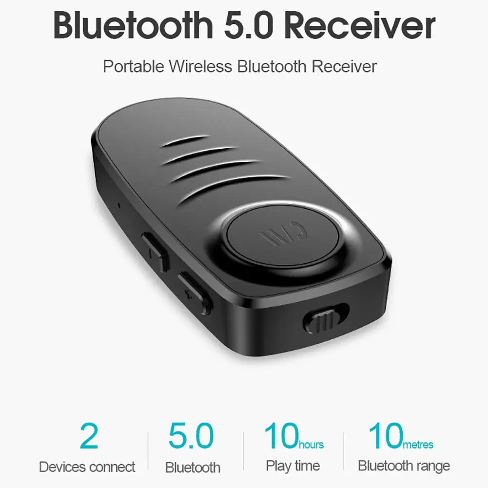 Wireless 3.5MM Adapter Aux Car Bluetooth 5.0 Audio Receiver Converter Handsfree Speaker Headphone Adapter For Home Audio
Wireless 3.5MM Adapter Aux Car Bluetooth 5.0 Audio Receiver Converter Handsfree Speaker Headphone Adapter For Home Audio