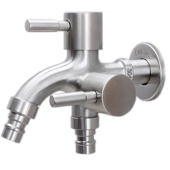 304 Stainless Steel Faucet Quickly Open One in Two Out of Washing Machine Faucet
304 Stainless Steel Faucet Quickly Open One in Two Out of Washing Machine Faucet
