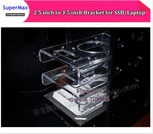 Free Shipping 1PCS Acrylic 2.5 inch to 3.5 inch SSD Hard disk bracket for Notebook laptop with Screws
Free Shipping 1PCS Acrylic 2.5 inch to 3.5 inch SSD Hard disk bracket for Notebook laptop with Screws