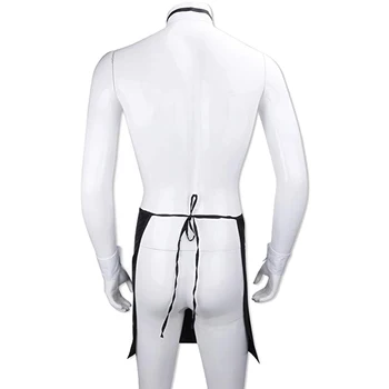 Sexy Men Waiter Costume Cosplay Servant Lingerie Male Stripper Bow Tie Underwear Man Skirts Bodysuit Apron Set with Wrist Band
Sexy Men Waiter Costume Cosplay Servant Lingerie Male Stripper Bow Tie Underwear Man Skirts Bodysuit Apron Set with Wrist Band