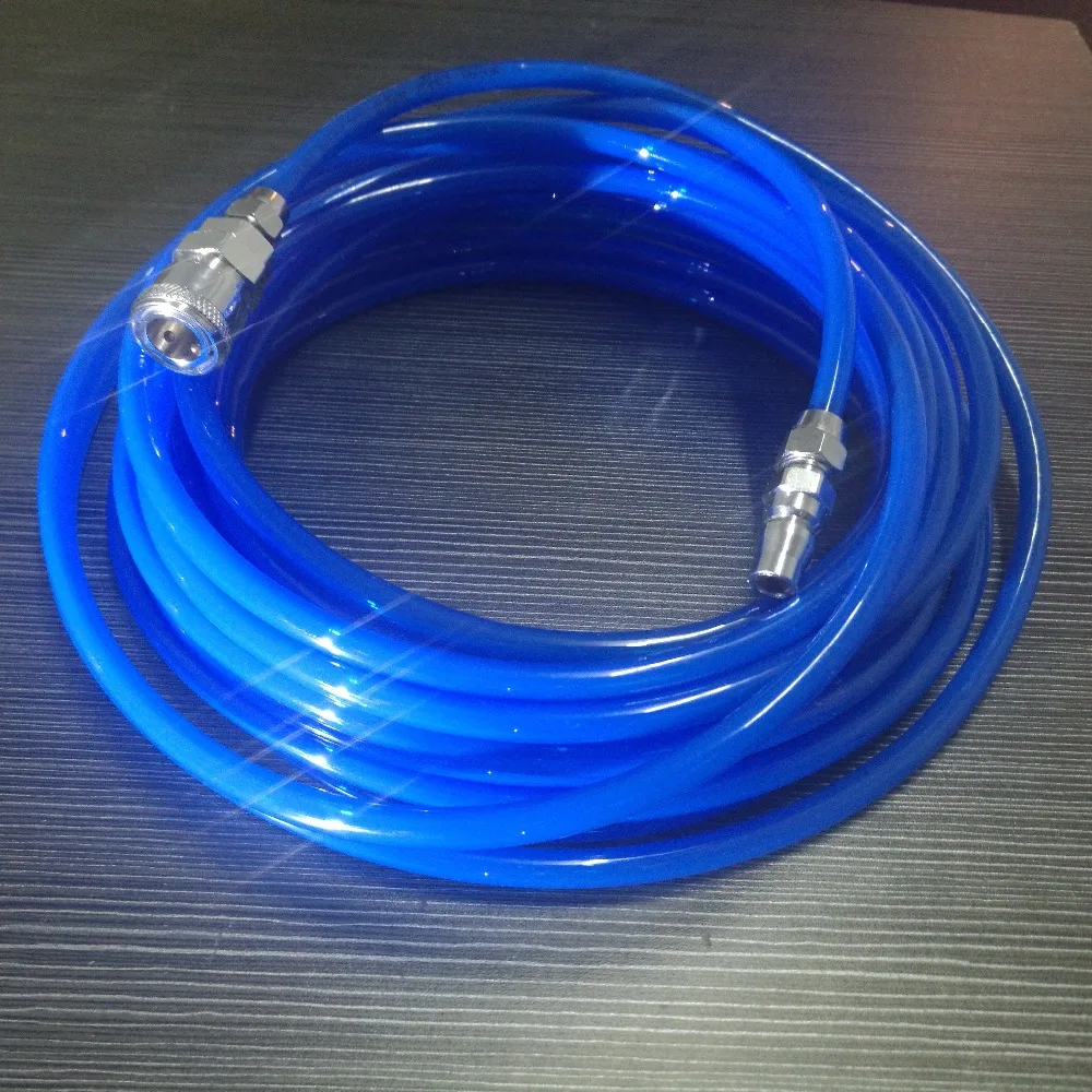 Blue PU 5 10 15 20 meter 8mm x 5mm Polyurethane Air Compressor Hose Tube Flexible 8*5 MM Air Tool With Connector SP20+PP20
Blue PU 5 10 15 20 meter 8mm x 5mm Polyurethane Air Compressor Hose Tube Flexible 8*5 MM Air Tool With Connector SP20+PP20