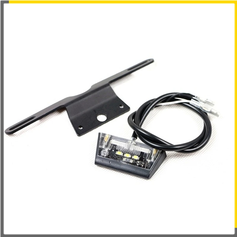 Motorcycle License Plate Holder Bracket LED Light For Nmax 155 CB190R Honda CB500X T max 500 KTM Duke 390 2017 1290 GSR 750
Motorcycle License Plate Holder Bracket LED Light For Nmax 155 CB190R Honda CB500X T max 500 KTM Duke 390 2017 1290 GSR 750