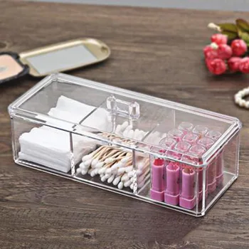 1 pc Transparent Clear Acrylic Organizer Holder Cotton Swab Box Makeup Pads Storage Box Desktop Organizer Jewelry Case Cosmetics
1 pc Transparent Clear Acrylic Organizer Holder Cotton Swab Box Makeup Pads Storage Box Desktop Organizer Jewelry Case Cosmetics
