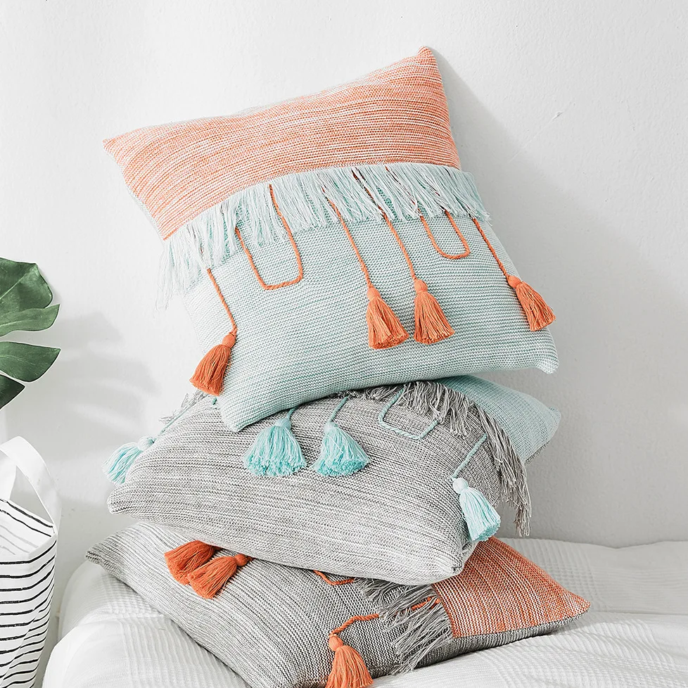Macrame Pillow Case Decorative Hit Color Pillowcases Cotton Office Pillows Cover Funda Almohada Nordic Modern Bed Room 45x45cm
Macrame Pillow Case Decorative Hit Color Pillowcases Cotton Office Pillows Cover Funda Almohada Nordic Modern Bed Room 45x45cm