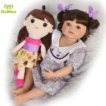 55cm Full Silicone Body Reborn Baby Doll Toy For Girl Vinyl Newborn Princess reborn bebes menina Bathe toys Birthday Gift
55cm Full Silicone Body Reborn Baby Doll Toy For Girl Vinyl Newborn Princess reborn bebes menina Bathe toys Birthday Gift