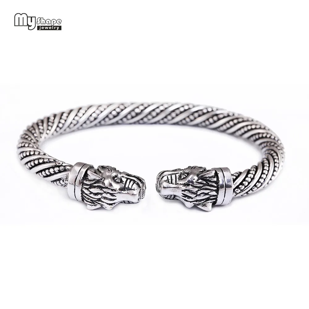 My Shape Viking Bangle Tiger Bracelet Men Silver Plated Cuff Bracelets Bangles for Women Indian Fashion Jewelry Accessories
My Shape Viking Bangle Tiger Bracelet Men Silver Plated Cuff Bracelets Bangles for Women Indian Fashion Jewelry Accessories