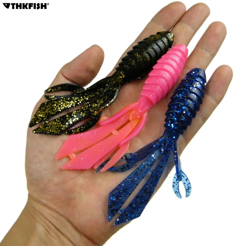 3 Pcs/Lot 14g 12.5cm Soft Fishing lures Wobblers Shrimp Bait Trout Salmon Silicone Artificial Baits for Fishing Bass Lure pesca
3 Pcs/Lot 14g 12.5cm Soft Fishing lures Wobblers Shrimp Bait Trout Salmon Silicone Artificial Baits for Fishing Bass Lure pesca