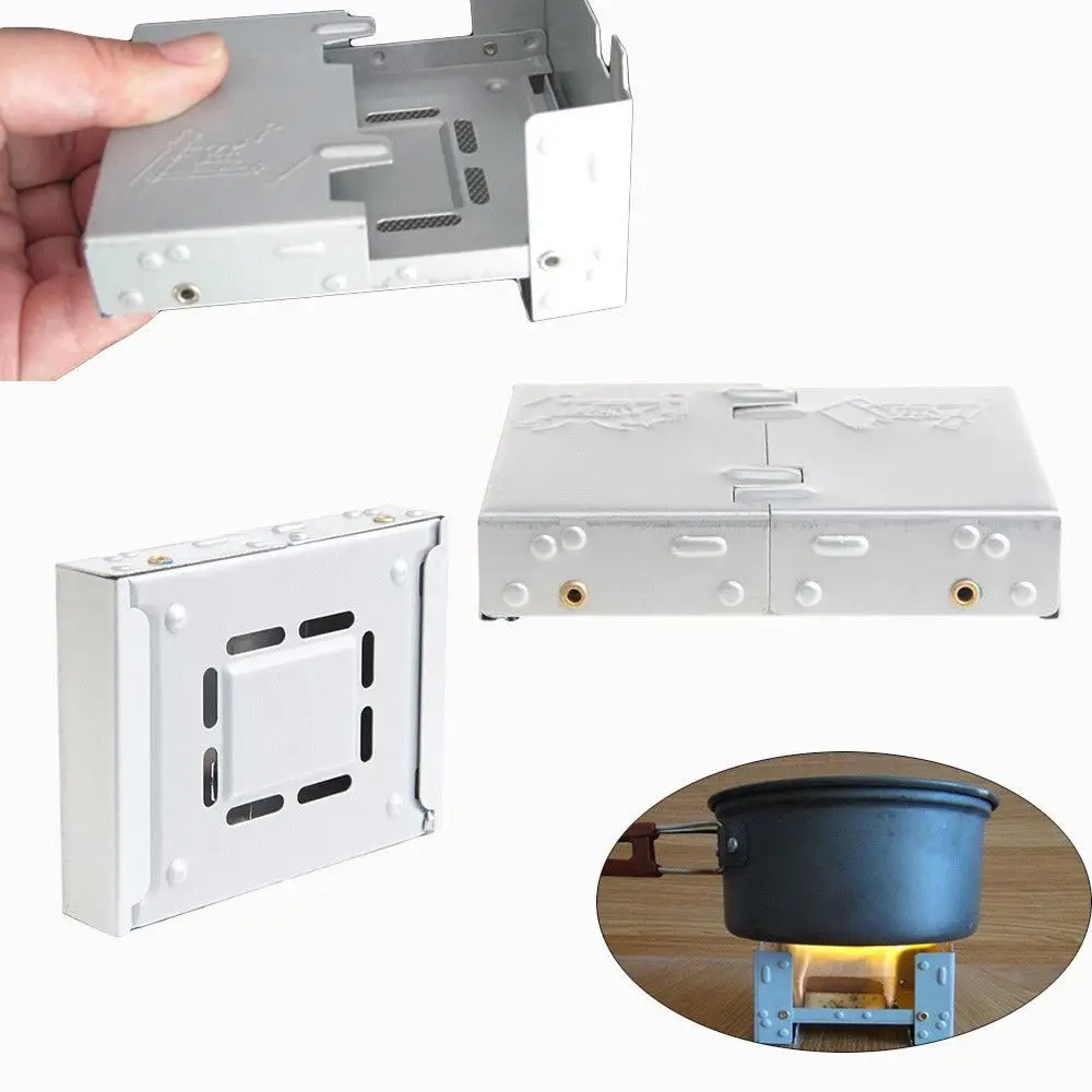 New 1pc Mini Durable Lightweight Outdoor Fold-able Portable Solid Fuel Alcohol Stove For Camping Barbecue Picnic Outdoor Stove
New 1pc Mini Durable Lightweight Outdoor Fold-able Portable Solid Fuel Alcohol Stove For Camping Barbecue Picnic Outdoor Stove