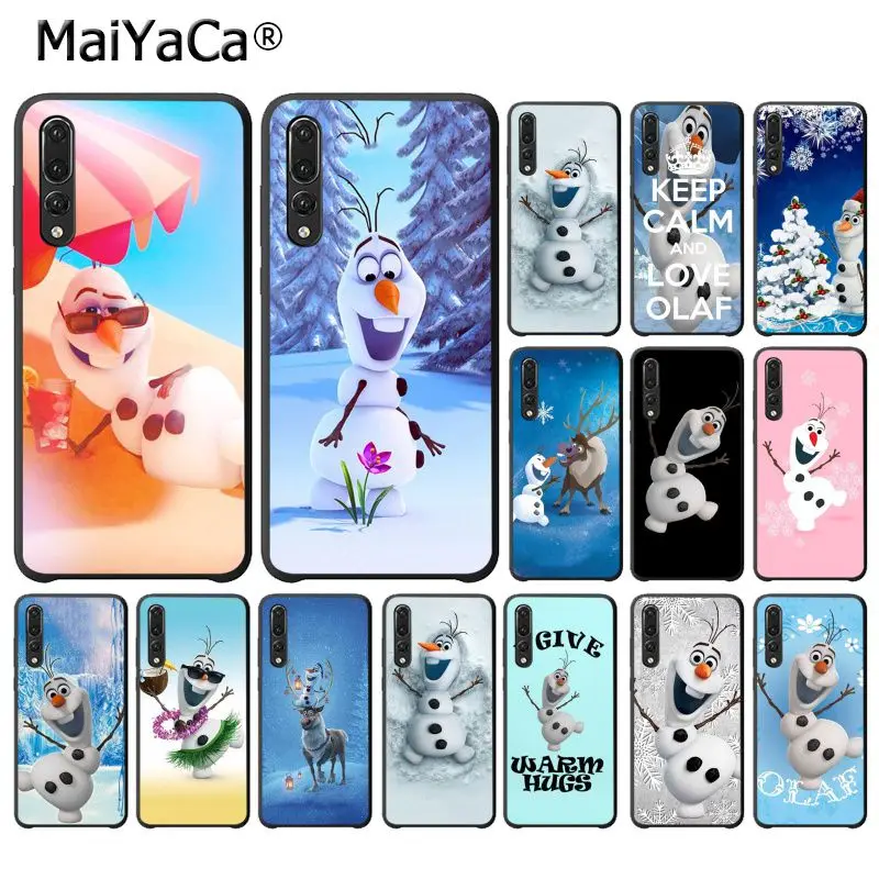 MaiYaCa cute olaf snow man Soft Black Phone Case for Huawei P20Lite P30Pro P Smart Y5 Y6 Honor8A 8C 10i Nova3 Mate20Lite
MaiYaCa cute olaf snow man Soft Black Phone Case for Huawei P20Lite P30Pro P Smart Y5 Y6 Honor8A 8C 10i Nova3 Mate20Lite