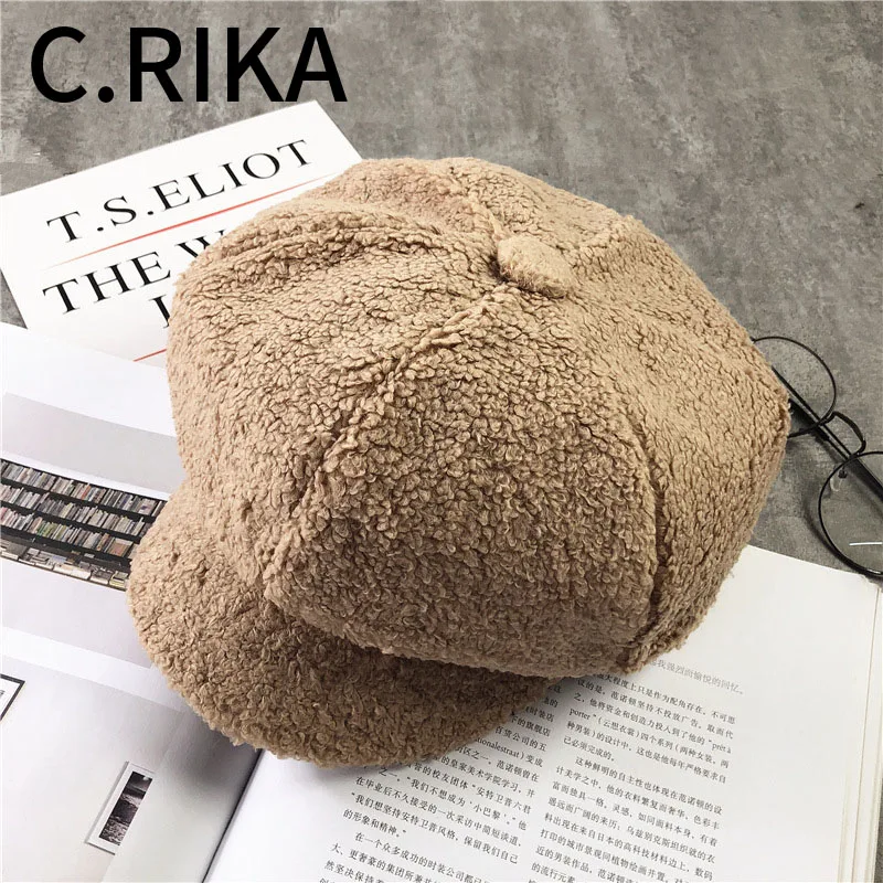 2019 New Winter Women Lamb Cashmere Thicken Berets Female Girls Fashion Vintage Travel Beret Hat Tide Solid Painter Hat Gorros
2019 New Winter Women Lamb Cashmere Thicken Berets Female Girls Fashion Vintage Travel Beret Hat Tide Solid Painter Hat Gorros