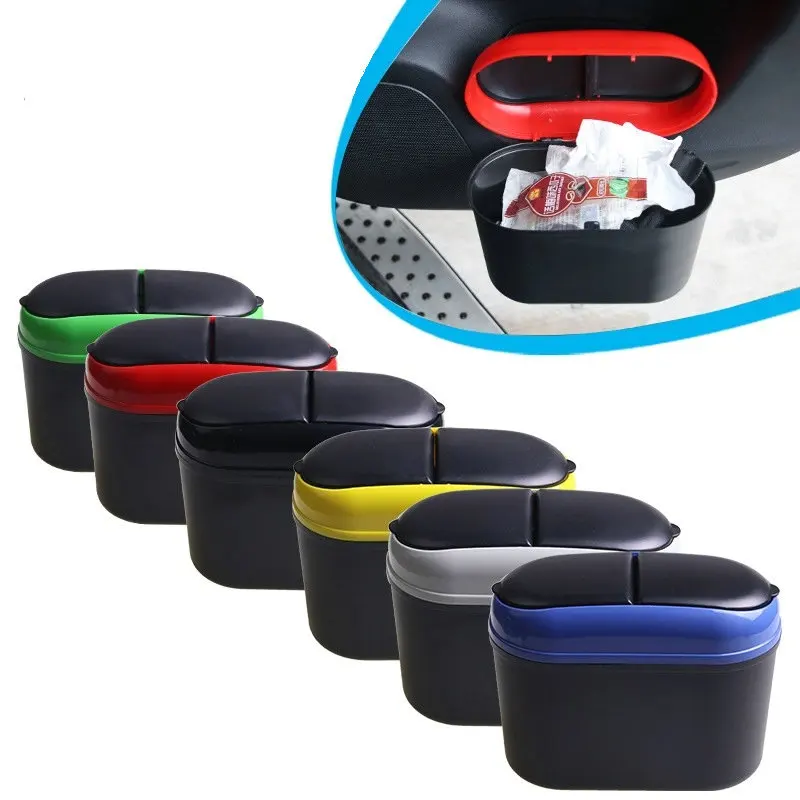 Car door side of the environmental protection trash cans Double cover open 6 colors black, gray, blue, red, yellow, green
Car door side of the environmental protection trash cans Double cover open 6 colors black, gray, blue, red, yellow, green