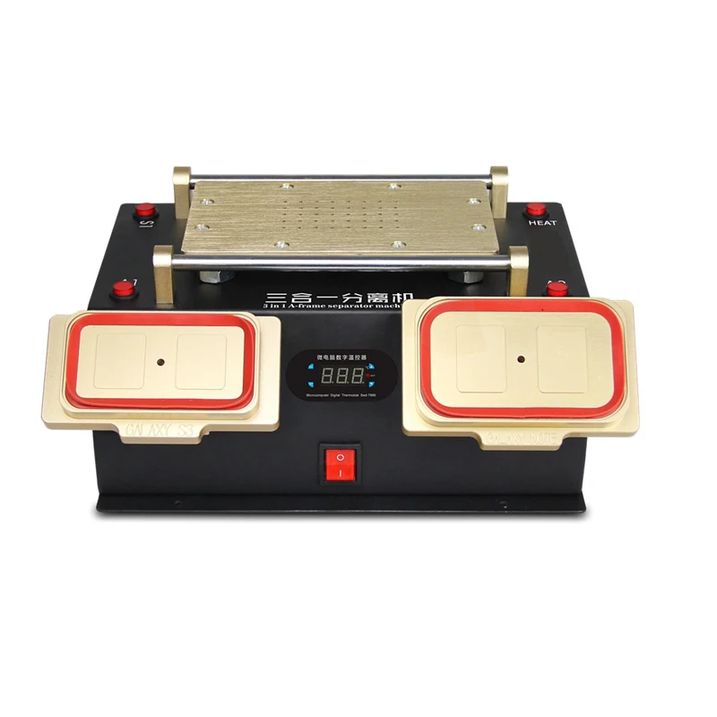 968 3 in 1 frame Separator machine built in Vacuum Pump for Mobile Phone Repair machine
968 3 in 1 frame Separator machine built in Vacuum Pump for Mobile Phone Repair machine