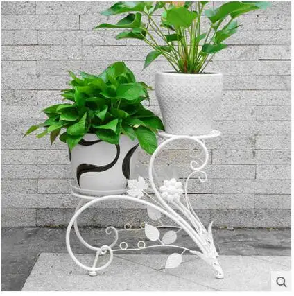 The balcony floor type stair flowerpot stand living room indoor and outdoor flower shelf European iron art
The balcony floor type stair flowerpot stand living room indoor and outdoor flower shelf European iron art