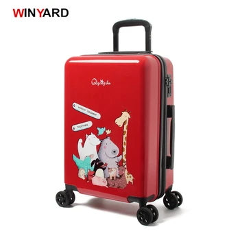 Wholesale!24 inch abs+pc red cartoon hardside suitcase good quality,fashion universal trolley luggage gift for girl,euro style
Wholesale!24 inch abs+pc red cartoon hardside suitcase good quality,fashion universal trolley luggage gift for girl,euro style