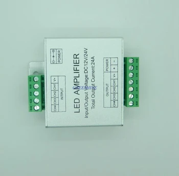 LED RGBW Amplifier DC12/ 24V 24A 4 Channel Output RGBW LED Strip Power Repeater Console Controller 5pcs/lot Free Shipping
LED RGBW Amplifier DC12/ 24V 24A 4 Channel Output RGBW LED Strip Power Repeater Console Controller 5pcs/lot Free Shipping