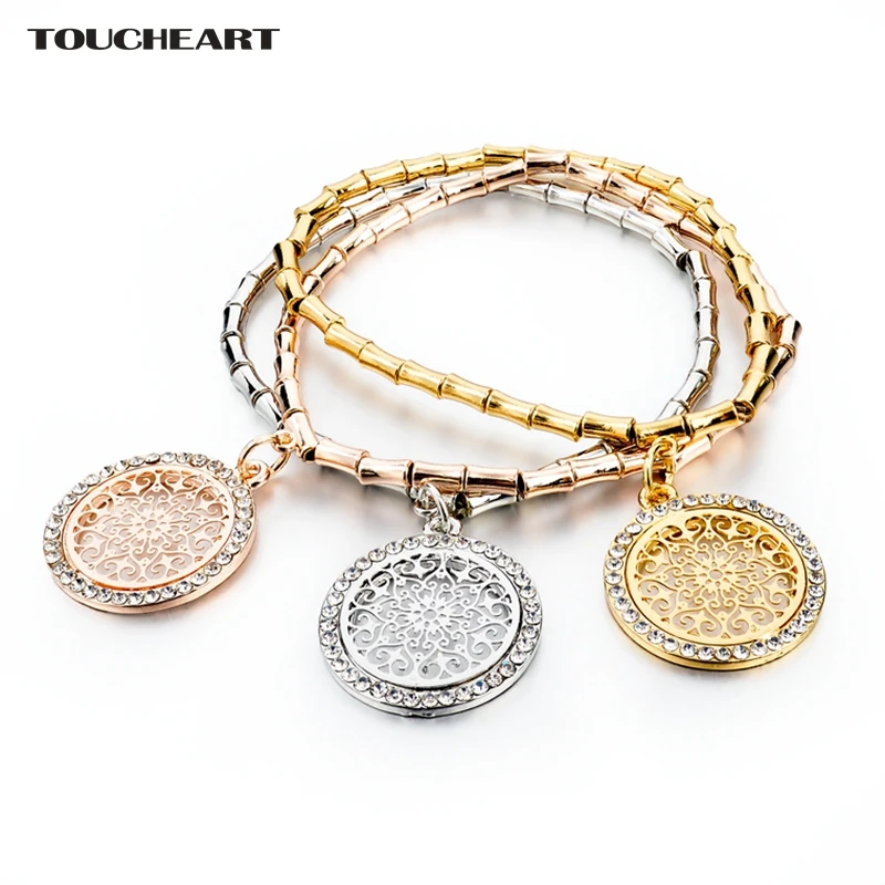 TOUCHEART Ethnic Openwork Carving Gold Chain Bracelets & Bangles For Women Jewelry Crystal Wedding Link Bracelet Femme SBR140632
TOUCHEART Ethnic Openwork Carving Gold Chain Bracelets & Bangles For Women Jewelry Crystal Wedding Link Bracelet Femme SBR140632