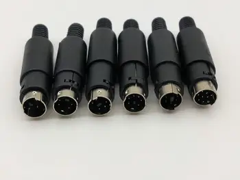 4pcs new Mini DIN Male 3 PIN 4 PIN 5 PIN 6 PIN 7 PIN 8 PIN Audio AV Connector adapter
4pcs new Mini DIN Male 3 PIN 4 PIN 5 PIN 6 PIN 7 PIN 8 PIN Audio AV Connector adapter