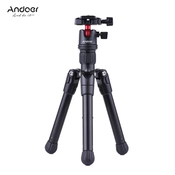 Andoer Mini Tabletop Travel Tripod Stand with Ball Head Quick Release Plate Portable Lightweight for DSLR Camera for Smartphone
Andoer Mini Tabletop Travel Tripod Stand with Ball Head Quick Release Plate Portable Lightweight for DSLR Camera for Smartphone
