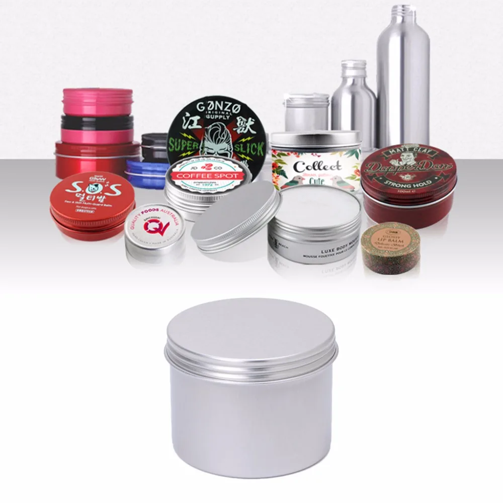 1pc Empty Aluminium Cosmetic Jar Pot Cream Lip Balm Bottle Box Container 100ml Pro
1pc Empty Aluminium Cosmetic Jar Pot Cream Lip Balm Bottle Box Container 100ml Pro
