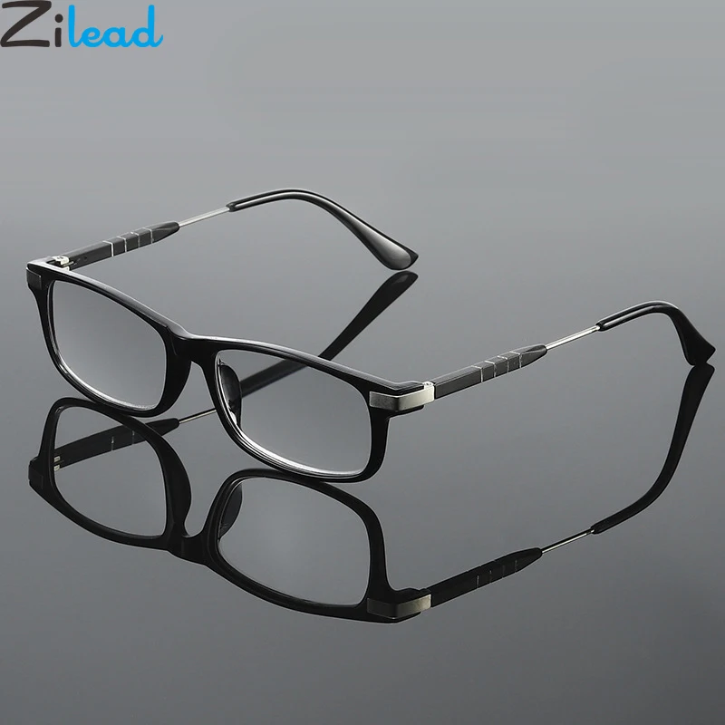 Zilead Aluminum Reading Glasses Men Bussiness Prebyopia Spectacles Hyperopia Eyeglasses Eyewear With Diopter +1.0to+4.0 Unisex
Zilead Aluminum Reading Glasses Men Bussiness Prebyopia Spectacles Hyperopia Eyeglasses Eyewear With Diopter +1.0to+4.0 Unisex