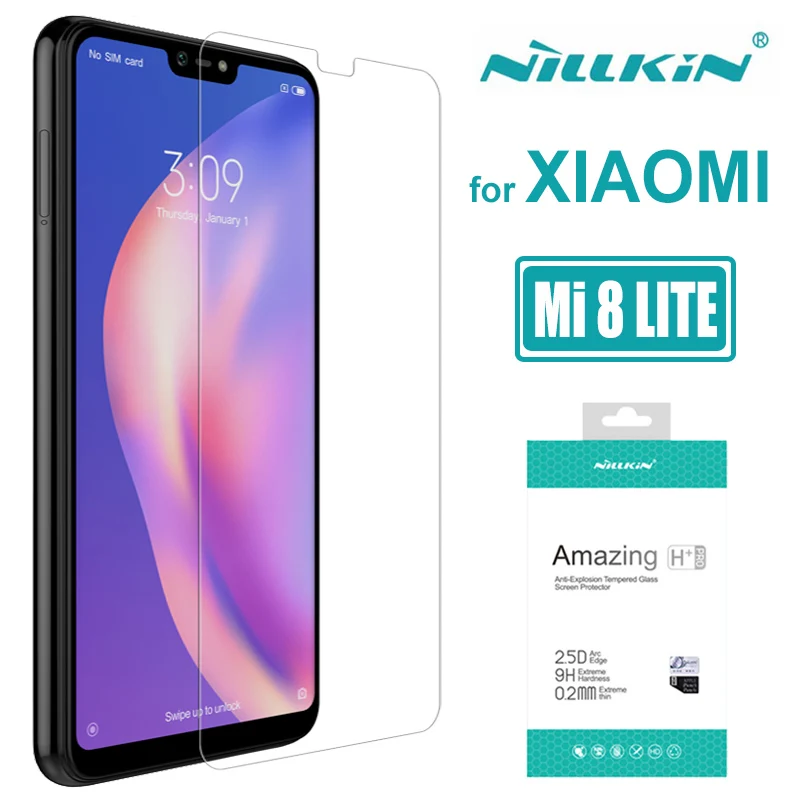 Xiaomi Mi 8 Lite Glass Nillkin 9H+ Pro 2.5D Tempered Glass Screen Protector 0.2MM Ultra-thin for Xiaomi Mi8 Lite Nilkin HD Glass
Xiaomi Mi 8 Lite Glass Nillkin 9H+ Pro 2.5D Tempered Glass Screen Protector 0.2MM Ultra-thin for Xiaomi Mi8 Lite Nilkin HD Glass