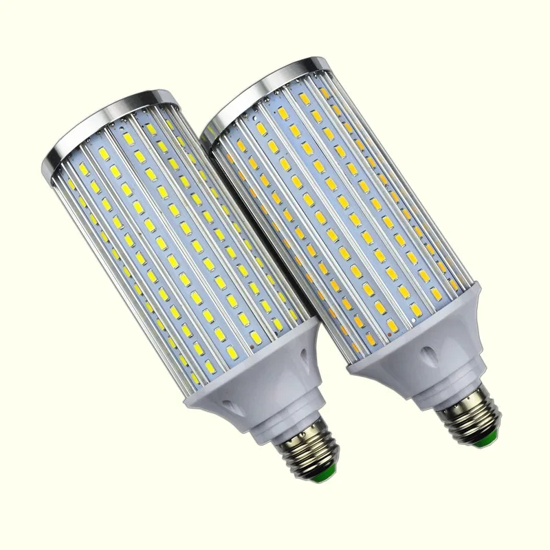 

Lampada 12W 15W 20W 30W 40W 50W 60W 80W LED lamp E27 E14 E40 B22 Corn Lighting light AC 110V or 220V Aluminum Cooling Bulb 2Pcs