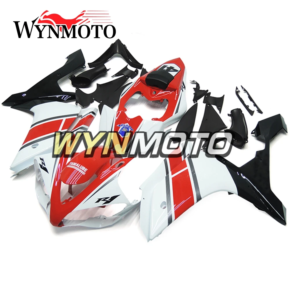 White Red Full ABS Injection Plastics Fairings For Yamaha YZF1000 R1 Year 2007 2008 07 08 Motorcycle Full Fairing Kit Carenes
White Red Full ABS Injection Plastics Fairings For Yamaha YZF1000 R1 Year 2007 2008 07 08 Motorcycle Full Fairing Kit Carenes
