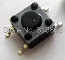 Free Shipping 6X6X4.3 SMD Tactile Tact Mini Push Button Switch Micro Switch Momentary SMD-4 100PCS/lot stock in hand
Free Shipping 6X6X4.3 SMD Tactile Tact Mini Push Button Switch Micro Switch Momentary SMD-4 100PCS/lot stock in hand