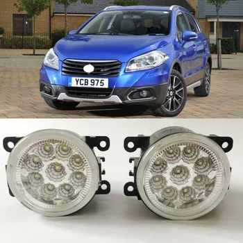 Car Styling LED Fog Light Lamp For Suzuki SX4 Saloon GY 2007-2011 9-Pieces Leds Chips H11 H8 12V 55W Halogen Fog Lights
Car Styling LED Fog Light Lamp For Suzuki SX4 Saloon GY 2007-2011 9-Pieces Leds Chips H11 H8 12V 55W Halogen Fog Lights