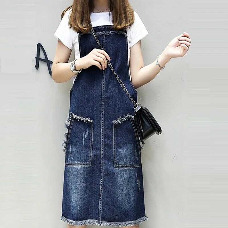 New women's dresses denim fabric suspenders dresses Women's summer clothing plus size 1710
New women's dresses denim fabric suspenders dresses Women's summer clothing plus size 1710