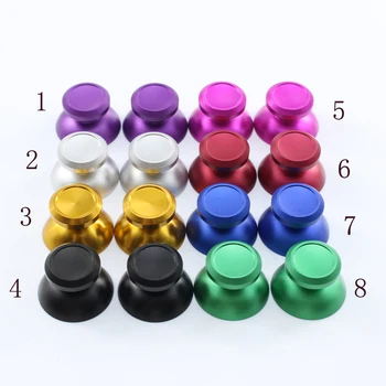 JCD 2pcs Aluminum Metal Analog Thumb Stick Cap For Sony Playstation 4 PS4 Controller Gamepad Joystick Silver Gold
JCD 2pcs Aluminum Metal Analog Thumb Stick Cap For Sony Playstation 4 PS4 Controller Gamepad Joystick Silver Gold