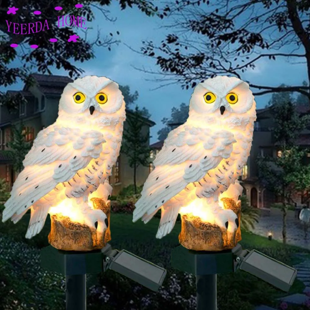 Owl Shape Solar-Powered Lawn Lamp for Outdoor Yard Garden Lighting Decoration Solar owl 
Owl Shape Solar-Powered Lawn Lamp for Outdoor Yard Garden Lighting Decoration Solar owl