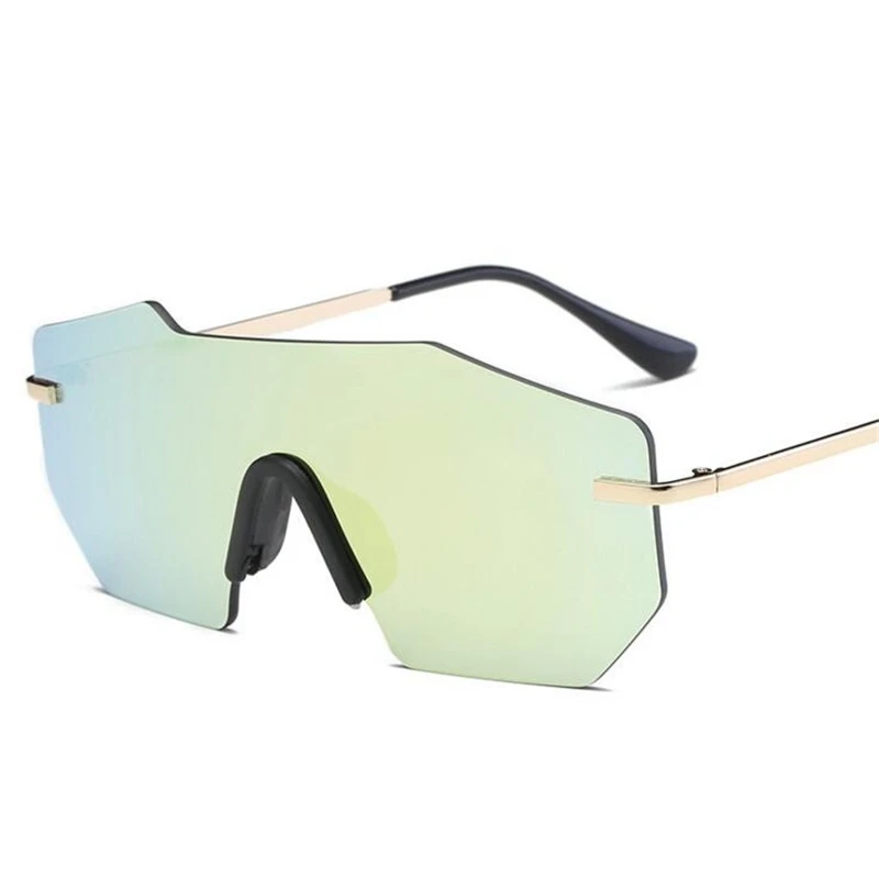 GLTREE 2019 New Personality One Piece Lens Fashion Sunglasses Men Rimless One Metal Glasses Women's Sunglasses Oculos UV400 G66
GLTREE 2019 New Personality One Piece Lens Fashion Sunglasses Men Rimless One Metal Glasses Women's Sunglasses Oculos UV400 G66