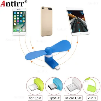 Mini USB Fan Flexible Cooling hand Fan portable Summer Cool laptop Desktop Cell Phone Cooler 2 in 1 Micro USB Type-C 8 pin plug
Mini USB Fan Flexible Cooling hand Fan portable Summer Cool laptop Desktop Cell Phone Cooler 2 in 1 Micro USB Type-C 8 pin plug