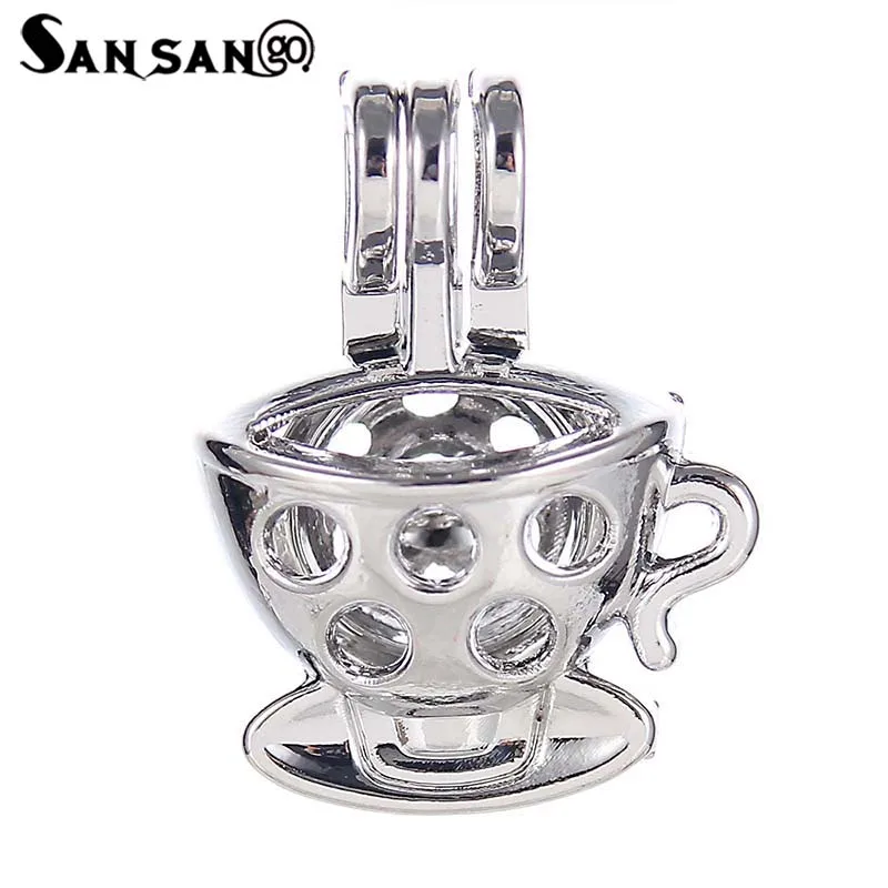 5pcs New Silver Alloy Teacup Pearl Cage Pendant Essential Oil Diffuser Fit DIY Necklace Women Unisex Gift Jewelry Wholesale
5pcs New Silver Alloy Teacup Pearl Cage Pendant Essential Oil Diffuser Fit DIY Necklace Women Unisex Gift Jewelry Wholesale