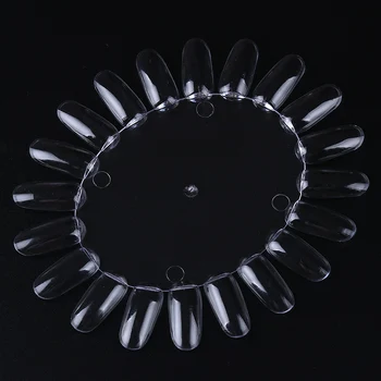 Clear Natural False Nails Display Tool Full Cover Acrylic Nail Mold Practice Wheel Board Nail Art Design Tips Tool Kits
Clear Natural False Nails Display Tool Full Cover Acrylic Nail Mold Practice Wheel Board Nail Art Design Tips Tool Kits