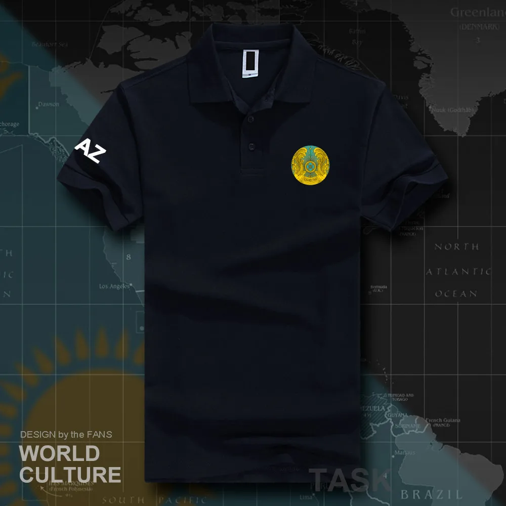 Republic of Kazakhstan KAZ polo shirts men short sleeve white brands printed for country 2018 cotton nation emblem new fashion
Republic of Kazakhstan KAZ polo shirts men short sleeve white brands printed for country 2018 cotton nation emblem new fashion