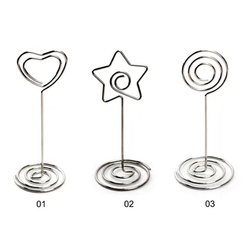 20pcs Carbon steel Place Card Holder Table Photo Memo Number Name Clips Base Heart Shape Clips Wedding Favors Place Card Holder
20pcs Carbon steel Place Card Holder Table Photo Memo Number Name Clips Base Heart Shape Clips Wedding Favors Place Card Holder