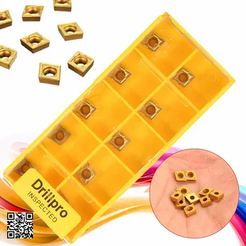 10pcs CCMT060204-HM YBC251 Lathe Blades Lathe Tool Carbide Insert Titanium Coated Carbide Blades Cutter
10pcs CCMT060204-HM YBC251 Lathe Blades Lathe Tool Carbide Insert Titanium Coated Carbide Blades Cutter