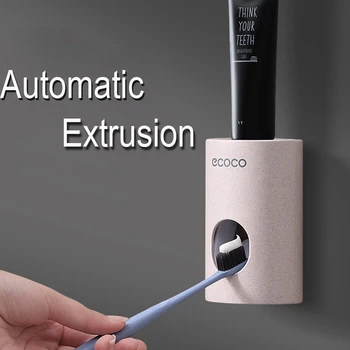 Automatic Toothpaste Dispenser Set For Bathroom Accessories Toothbrush Toothpaste Holder Wall Waterproof Toothpaste Squeezer
Automatic Toothpaste Dispenser Set For Bathroom Accessories Toothbrush Toothpaste Holder Wall Waterproof Toothpaste Squeezer