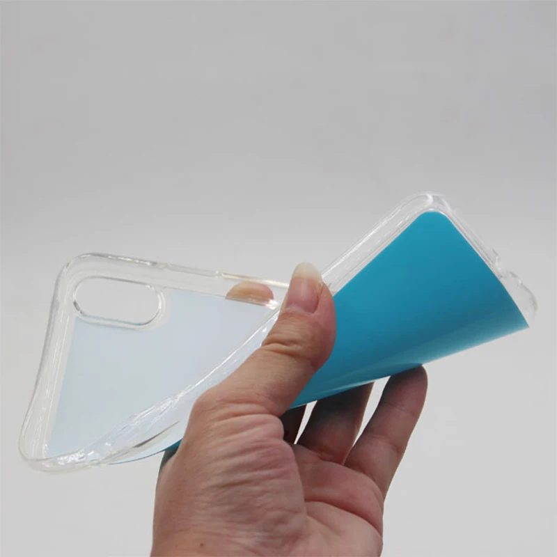 10 шт Розничная DIY Сублимация 2D ТПУ чехол для iPhone 8 пустой Печатный Теплообменный X