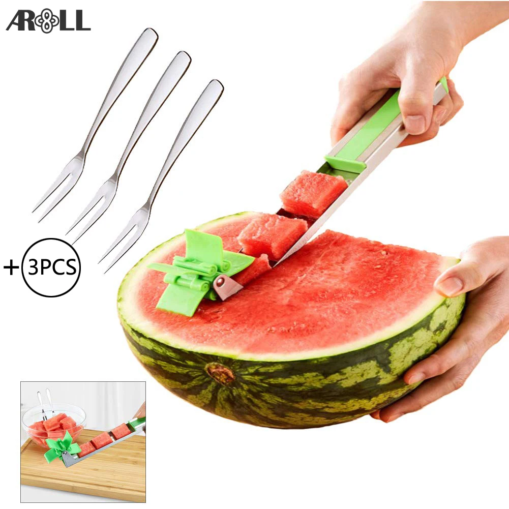 2019 Hot Windmill Watermelon Tools Windmill Watermelon Slicer Cutter Knife with Fruit Fork for Dropshipping
2019 Hot Windmill Watermelon Tools Windmill Watermelon Slicer Cutter Knife with Fruit Fork for Dropshipping