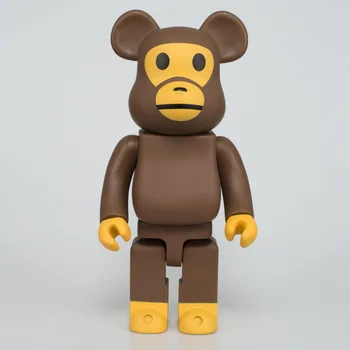 Vinyl Doll Anime figure Violent bear Cute building block bear Skull head orangutan Hand model figurine doll baby children toy
Vinyl Doll Anime figure Violent bear Cute building block bear Skull head orangutan Hand model figurine doll baby children toy