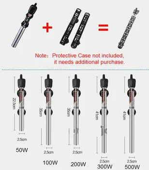 50w-500w Stainless Steel Fish Tank Water Heater Adjustable Range Aquarium Heater Temperature Control For Fiish Reptile Turtle
50w-500w Stainless Steel Fish Tank Water Heater Adjustable Range Aquarium Heater Temperature Control For Fiish Reptile Turtle