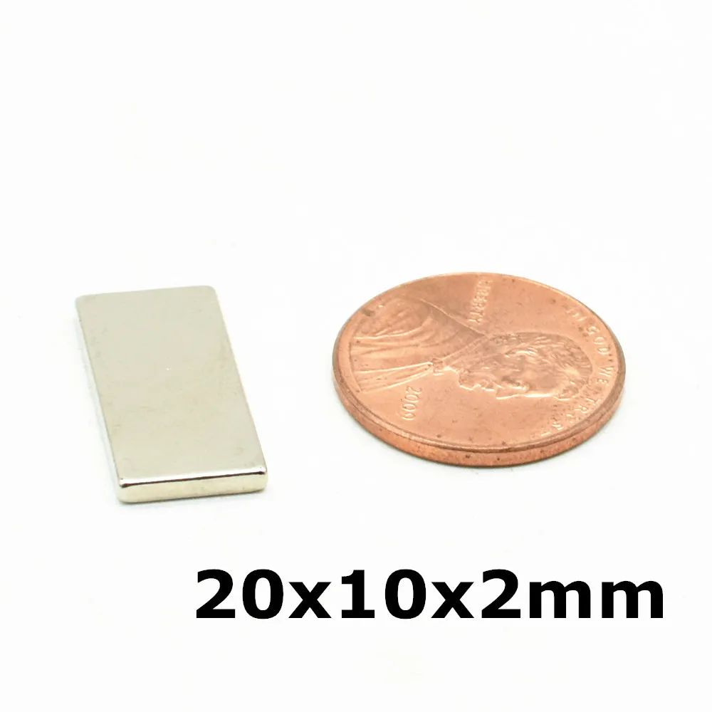 10PCS 20x10x2 Strong Neodymium Magnet N35 NdFeB Super Powerful Small Block Magnetic Fridge Construction Square Filter Clean DIY
10PCS 20x10x2 Strong Neodymium Magnet N35 NdFeB Super Powerful Small Block Magnetic Fridge Construction Square Filter Clean DIY