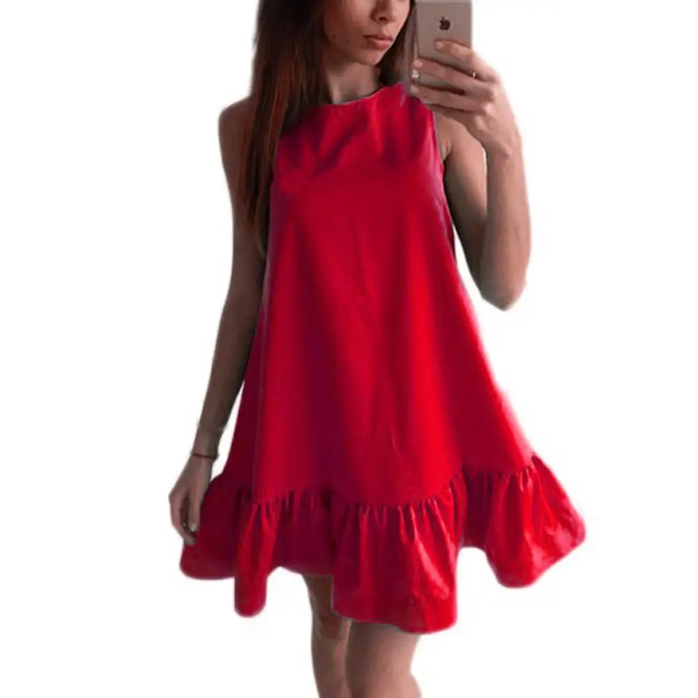2019 New Yfashion Women Summer Fashion A-line Dress Sleeveless Mini Dress Casual Dress vestidos
2019 New Yfashion Women Summer Fashion A-line Dress Sleeveless Mini Dress Casual Dress vestidos